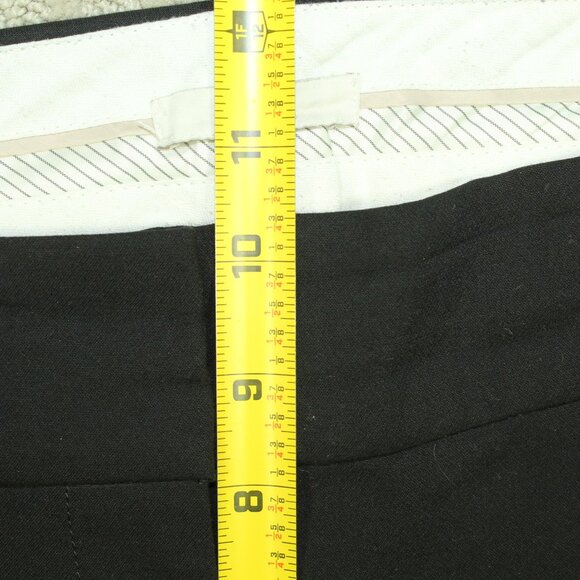 Ann Taylor Loft Julie Fit Dress Pants Wide Leg Trousers Black Womens Size 10 - Picture 5 of 7